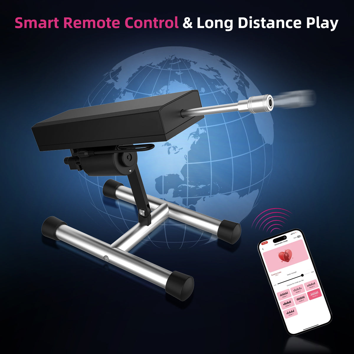 Heroger Mortar App Control Feature